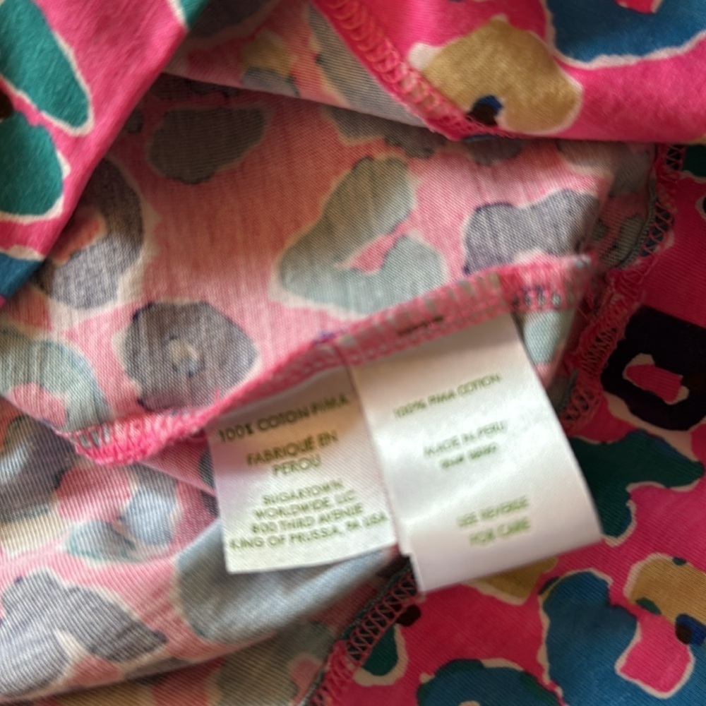 Lilly Pulitzer Corine Dress in Sunkissed Paws Off animal print size Large NWOT - Picture 4 of 5
